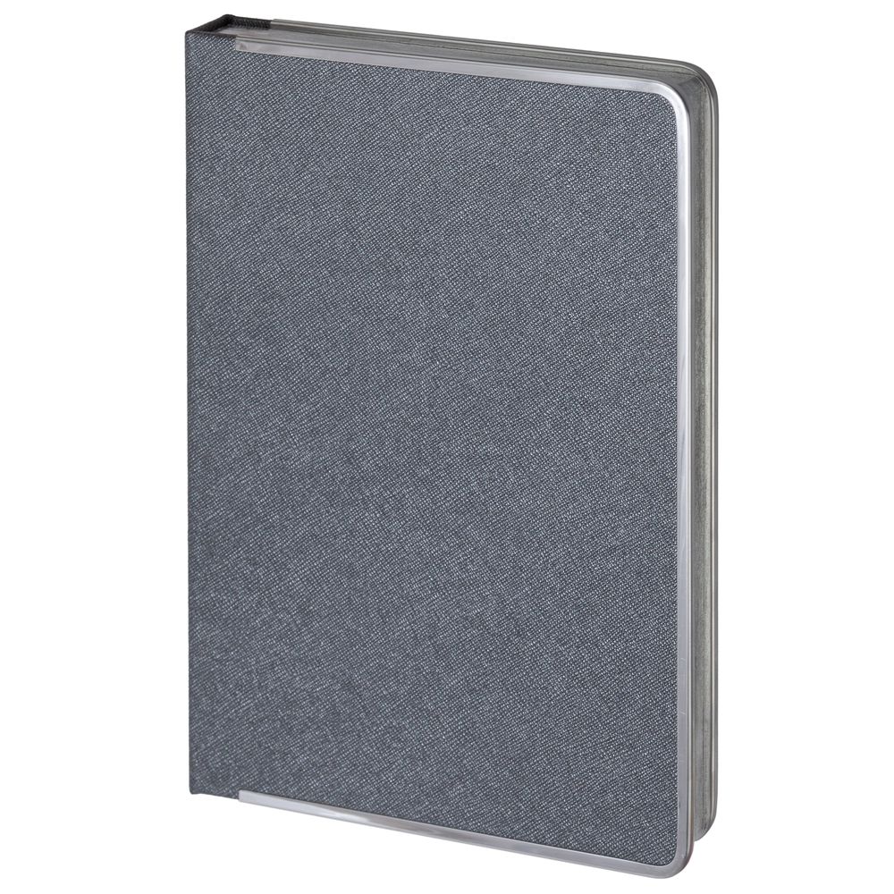 Ежедневник Frame Metal, недатированный, серый