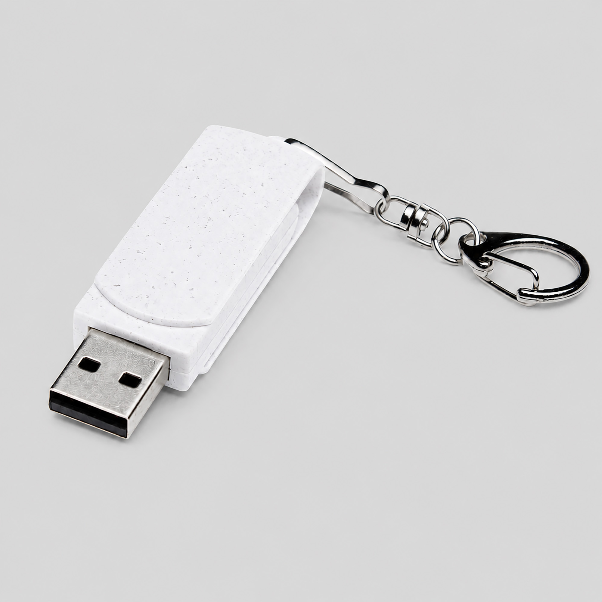 USB 2.0- флешка промо «Варуна» на 512 Мбайт с поворотным механизмом