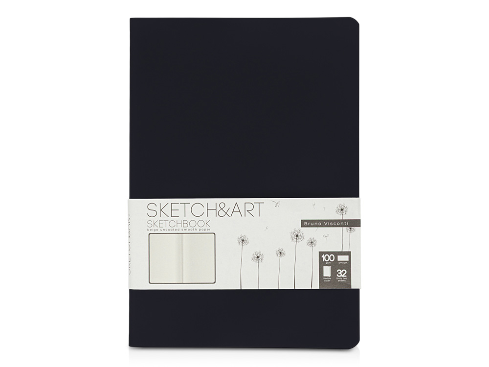 Скетчбук «Sketch & Art» 100 г/м2, soft-touch