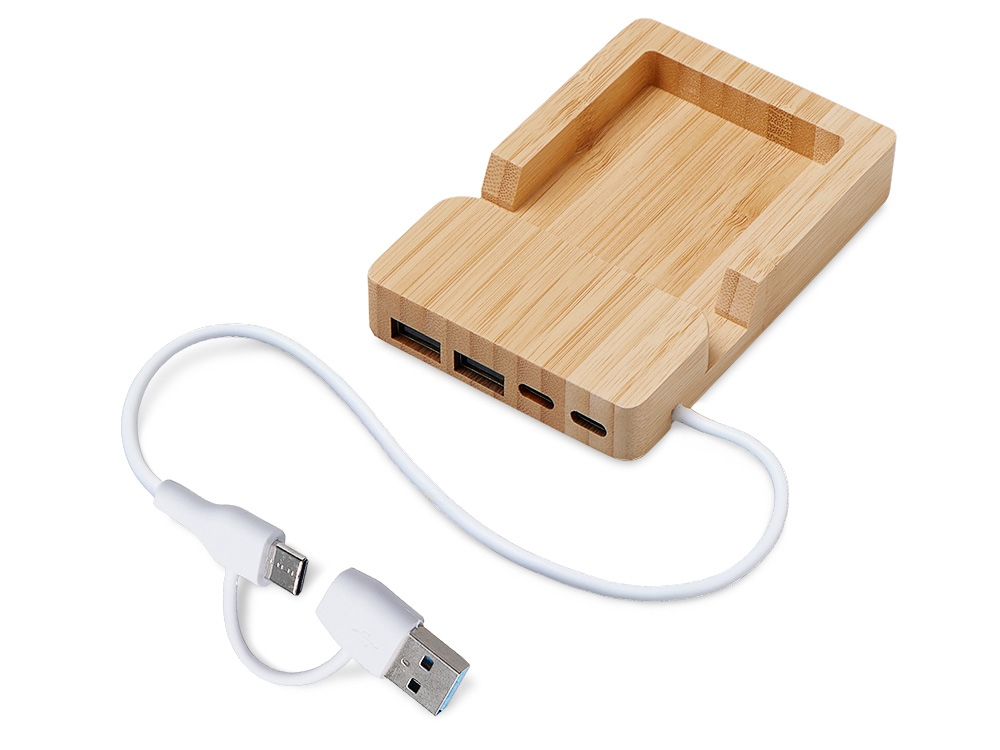 USB-хаб «Memo», 2*USB, 2*Type C